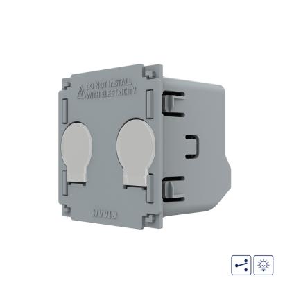 Modul Intrerupator Dublu Cap Scara / Cruce cu Variator si Touch LIVOLO - Serie Noua SmartElectro IntelligentHouse