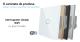 Intrerupator Simplu Wi-Fi LIVOLO cu Touch - Serie Noua SmartElectro IntelligentHouse