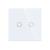 Intrerupator Dublu cu Touch din Sticla LUXION, 500W SmartElectro IntelligentHouse