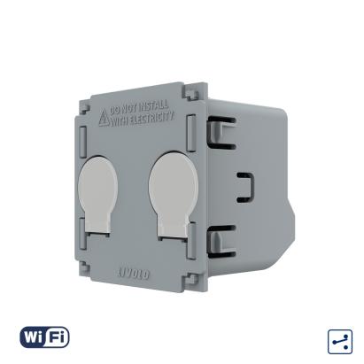 Modul Intrerupator Dublu Cap Scara / Cruce Wi-Fi cu Touch LIVOLO – Serie Noua SmartElectro IntelligentHouse