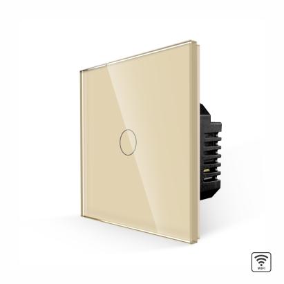 Intrerupator Simplu Wi-Fi cu Touch din Sticla LUXION SmartElectro IntelligentHouse