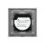 Intrerupator Simplu RF433 cu Touch din Sticla LUXION SmartElectro IntelligentHouse