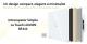 Intrerupator Simplu RF433 cu Touch din Sticla LUXION SmartElectro IntelligentHouse