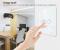 Intrerupator Triplu RF433 cu Touch din Sticla LUXION SmartElectro IntelligentHouse