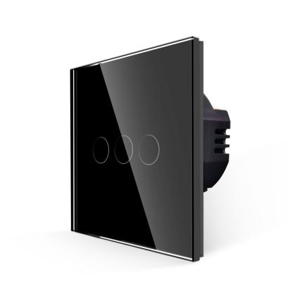Intrerupator Triplu cu Touch din Sticla LUXION SmartElectro IntelligentHouse