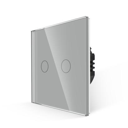Intrerupator Dublu cu Touch din Sticla LUXION SmartElectro IntelligentHouse