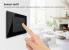 Intrerupator Dublu WIFI cu Touch LIVOLO cu rama din sticla, standard italian – Serie Noua SmartElectro IntelligentHouse