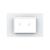 Intrerupator Dublu WIFI cu Touch LIVOLO cu rama din sticla, standard italian – Serie Noua SmartElectro IntelligentHouse