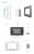 Intrerupator Triplu Cap Scara / Cruce Wi-Fi cu Touch LIVOLO, standard italian – Serie Noua, Alb SmartElectro IntelligentHouse