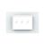 Intrerupator Triplu Cap Scara / Cruce Wi-Fi cu Touch LIVOLO, standard italian – Serie Noua, Alb SmartElectro IntelligentHouse