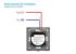 Intrerupator Simplu cu Variator cu Touch din Sticla  LUXION SmartElectro IntelligentHouse