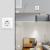 Priza inteligenta pentru perete LUXION Zigbee cu rama din sticla SmartElectro IntelligentHouse