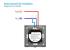 Intrerupator Dublu cu Variator si Touch din Sticla LUXION SmartElectro IntelligentHouse