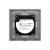 Intrerupator Simplu cu Variator cu Touch din Sticla LUXION, RF433 SmartElectro IntelligentHouse
