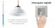 Intrerupator Simplu cu Variator cu Touch din Sticla si Rama de Aluminiu LUXION, RF433 SmartElectro IntelligentHouse