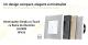 Intrerupator Simplu cu Touch din Sticla si Rama de Aluminiu LUXION, RF433 SmartElectro IntelligentHouse