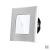 Intrerupator Simplu cu Touch din Sticla si Rama de Aluminiu LUXION, RF433 SmartElectro IntelligentHouse