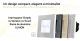 Intrerupator Simplu cu Variator cu Touch din Sticla si Rama de Aluminiu LUXION SmartElectro IntelligentHouse