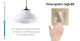 Intrerupator Simplu cu Variator cu Touch din Sticla si Rama de Aluminiu LUXION SmartElectro IntelligentHouse