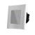 Intrerupator Dublu cu Touch din Sticla si Rama de Aluminiu LUXION, 500W SmartElectro IntelligentHouse