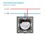 Intrerupator Dublu cu Touch din Sticla si Rama de Aluminiu LUXION, 500W SmartElectro IntelligentHouse