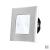 Intrerupator Dublu cu Touch din Sticla si Rama de Aluminiu LUXION, RF433 SmartElectro IntelligentHouse