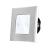 Intrerupator Dublu cu Touch din Sticla si Rama de Aluminiu LUXION SmartElectro IntelligentHouse