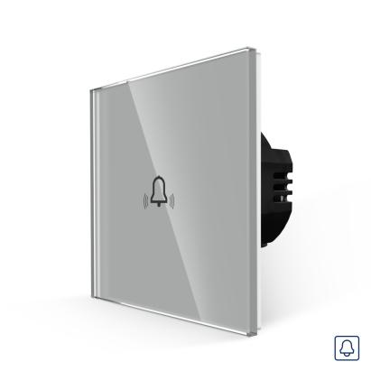 Buton Sonerie cu Touch, cu Revenire, din Sticla LUXION SmartElectro IntelligentHouse