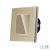 Intrerupator Simplu cu Variator Cap Scara / Cruce cu Touch si Rama din Aluminiu LUXION SmartElectro IntelligentHouse