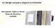 Intrerupator Triplu cu Touch din Sticla si Rama de Aluminiu LUXION, 500W SmartElectro IntelligentHouse