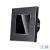 Intrerupator Dublu cu Variator si Touch din Sticla si Rama de Aluminiu LUXION, RF433 SmartElectro IntelligentHouse