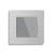 Intrerupator Triplu cu Touch din Sticla si Rama de Aluminiu LUXION, Protocol ZigBee SmartElectro IntelligentHouse