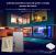Intrerupator Triplu cu Touch din Sticla si Rama de Aluminiu LUXION, Protocol ZigBee SmartElectro IntelligentHouse