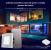 Intrerupator Dublu cu Touch din Sticla si Rama de Aluminiu LUXION, protocol ZigBee SmartElectro IntelligentHouse