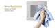 Intrerupator Dublu cu Touch din Sticla si Rama de Aluminiu LUXION, protocol ZigBee SmartElectro IntelligentHouse