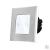 Intrerupator Dublu cu Variator si Touch din Sticla si Rama de Aluminiu LUXION SmartElectro IntelligentHouse