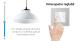 Intrerupator Dublu cu Variator si Touch din Sticla si Rama de Aluminiu LUXION SmartElectro IntelligentHouse