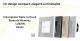 Intrerupator Triplu cu Touch din Sticla si Rama de Aluminiu LUXION, RF433 SmartElectro IntelligentHouse