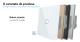 Buton Sonerie cu Touch LIVOLO din Sticla - Serie Noua SmartElectro IntelligentHouse