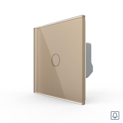 Buton Sonerie cu Touch LIVOLO din Sticla - Serie Noua SmartElectro IntelligentHouse