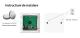 Telecomanda cu Touch Screen si 2 Canale RF433 LUXION SmartElectro IntelligentHouse