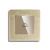 Buton Sonerie cu Touch, cu Revenire, din Sticla si Rama de Aluminiu LUXION SmartElectro IntelligentHouse