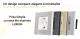 Priza Simpla LUXION cu rama din aluminiu SmartElectro IntelligentHouse
