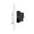 Priza Simpla cu Capac de Protectie LUXION cu rama din aluminiu SmartElectro IntelligentHouse