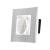 Priza Simpla cu Capac de Protectie LUXION cu rama din aluminiu SmartElectro IntelligentHouse
