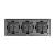 Priza Tripla LUXION cu rama din aluminiu SmartElectro IntelligentHouse