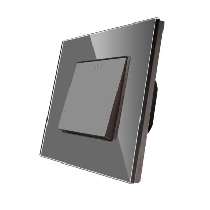 Intrerupator Simplu Mecanic LUXION cu Rama din Sticla SmartElectro IntelligentHouse