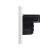 Priza Simpla + USB-A + USB-C LUXION cu Rama din Sticla SmartElectro IntelligentHouse