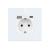 Priza Simpla + USB-A + USB-C LUXION cu Rama din Sticla SmartElectro IntelligentHouse