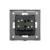Intrerupator Dublu Cap Scara Mecanic LUXION cu Rama din Sticla SmartElectro IntelligentHouse